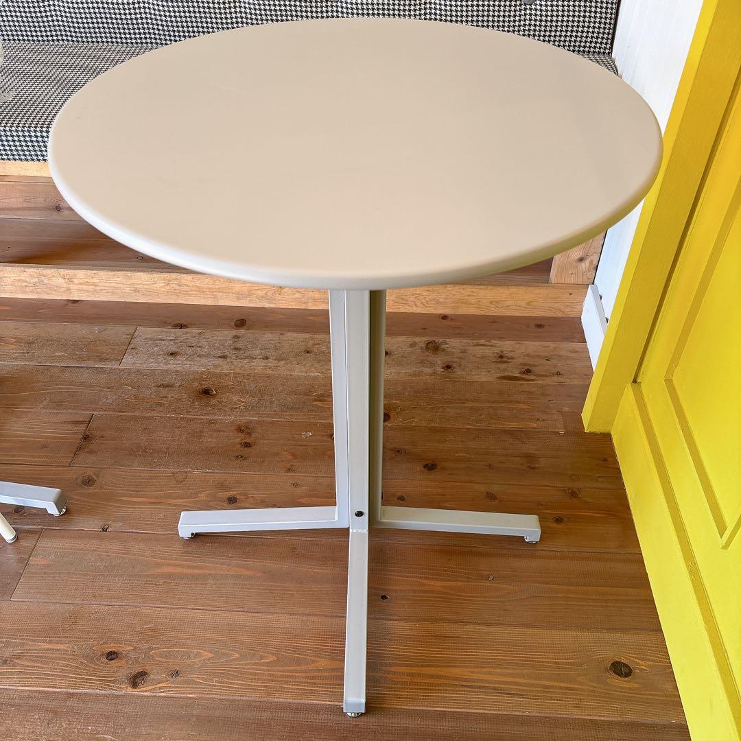 LOWYA カフェテーブル 丸テーブル 2024年9月購入 直径60cm