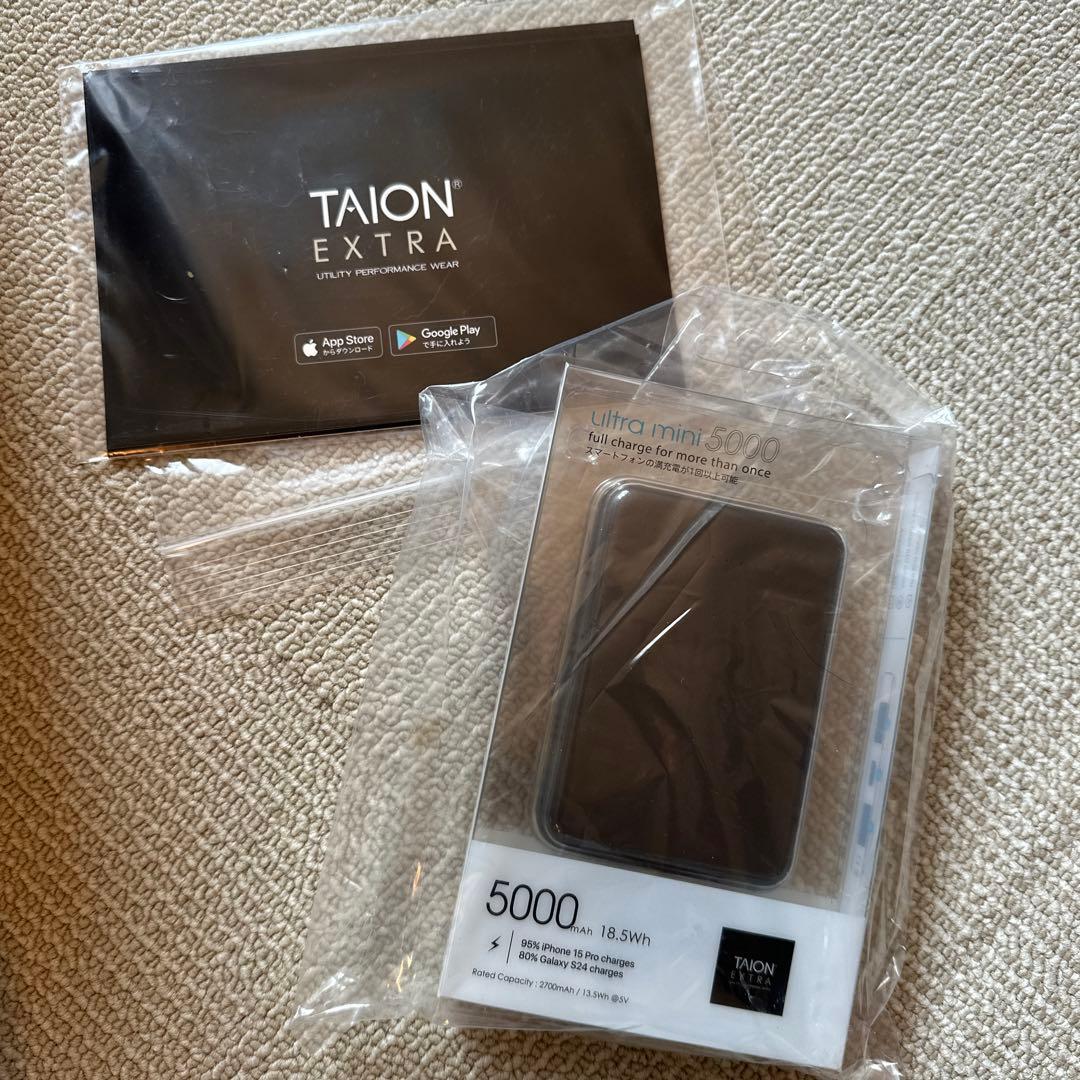 タイオンエクストラTAIONEXTRA ダウンミニスカート　裾ファー　新品未使用