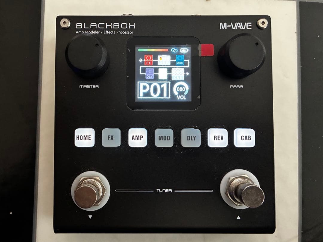 ギター blackbox m-vave