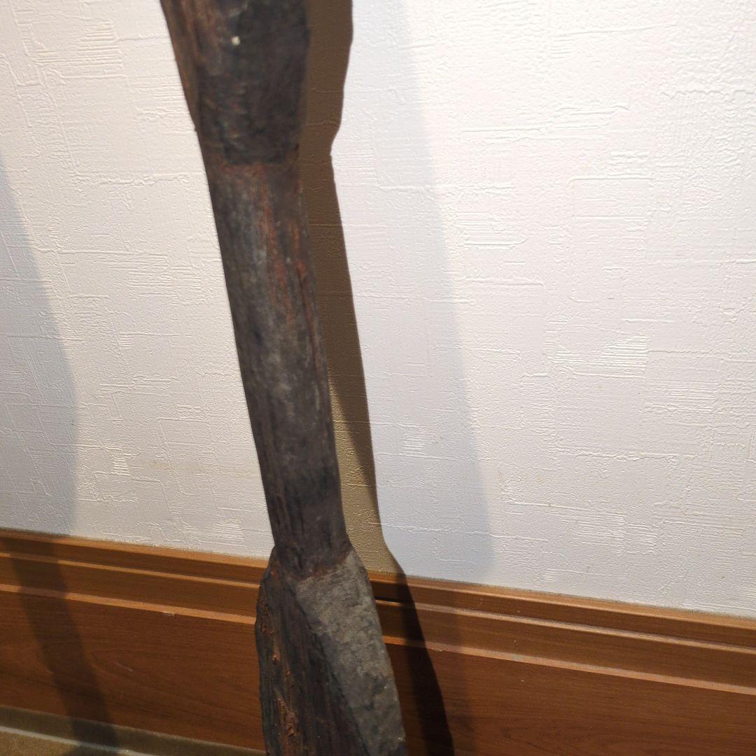 木製オール 2本セット アジアンテイスト木製櫂(かい)