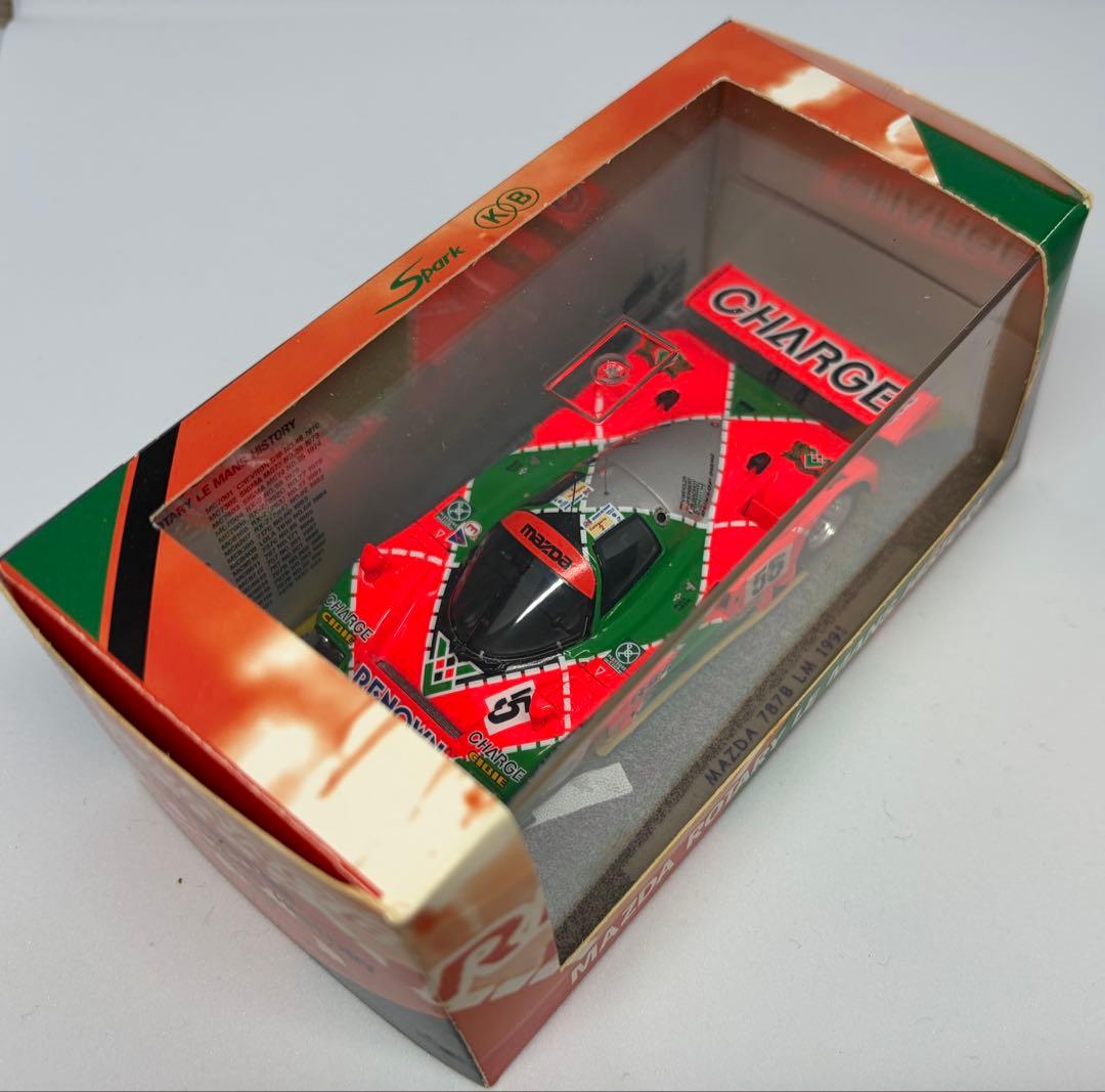 スパーク 1/43 マツダ 787B 1991 ルマン優勝車 #55