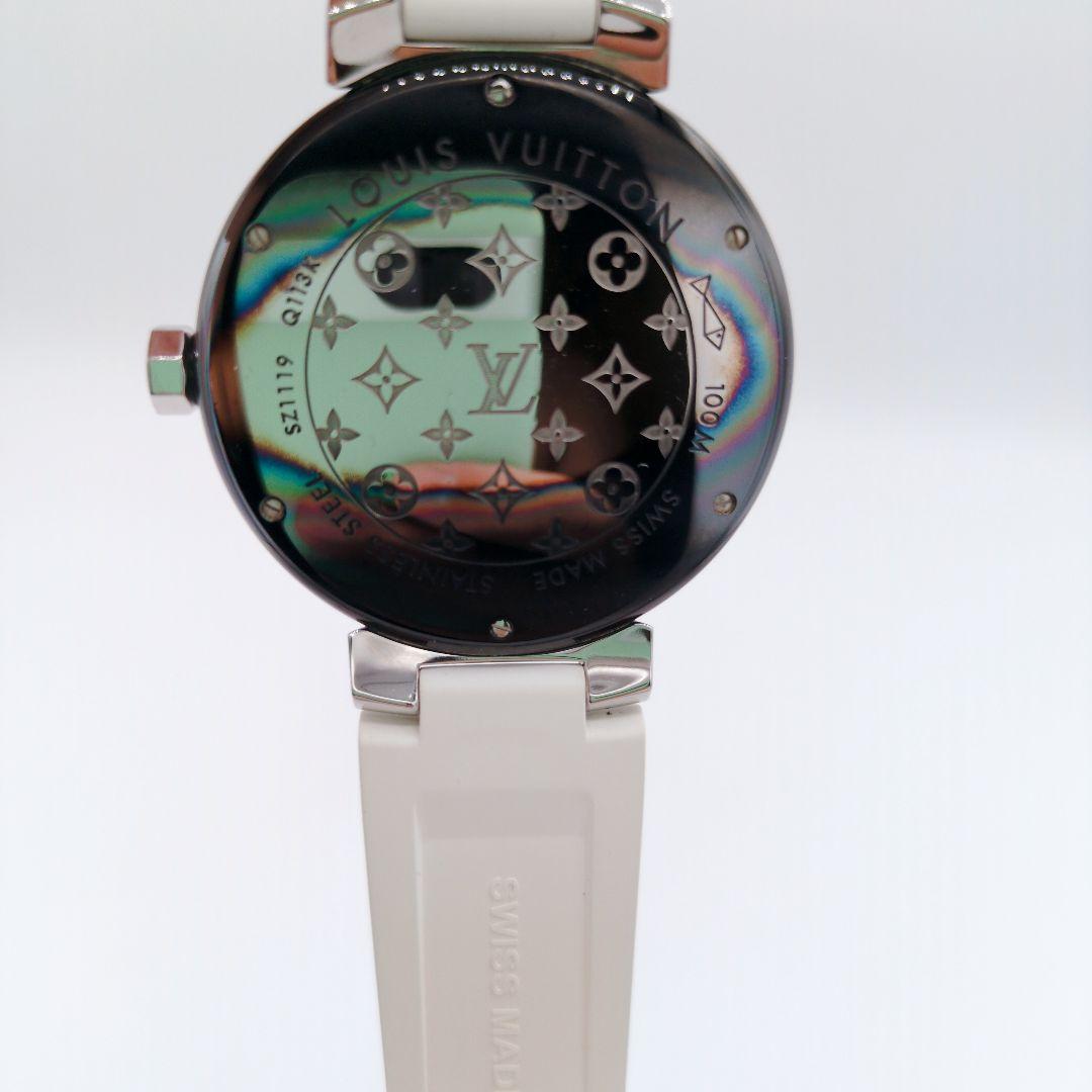 ルイ・ヴィトン　LOUIS VUITTON GMT 自動巻き 時計 ラバーベルト