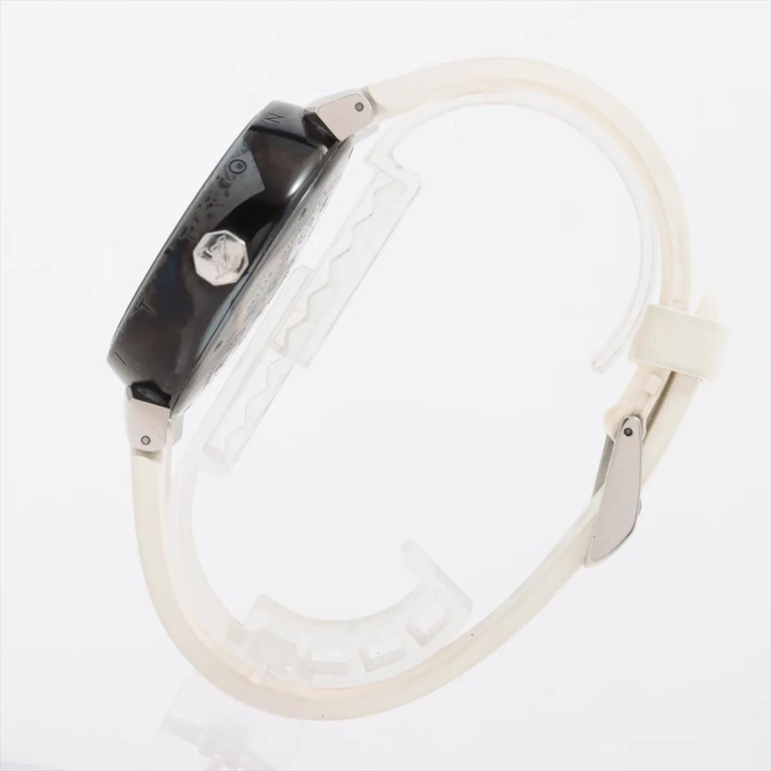 ルイ・ヴィトン　LOUIS VUITTON GMT 自動巻き 時計 ラバーベルト