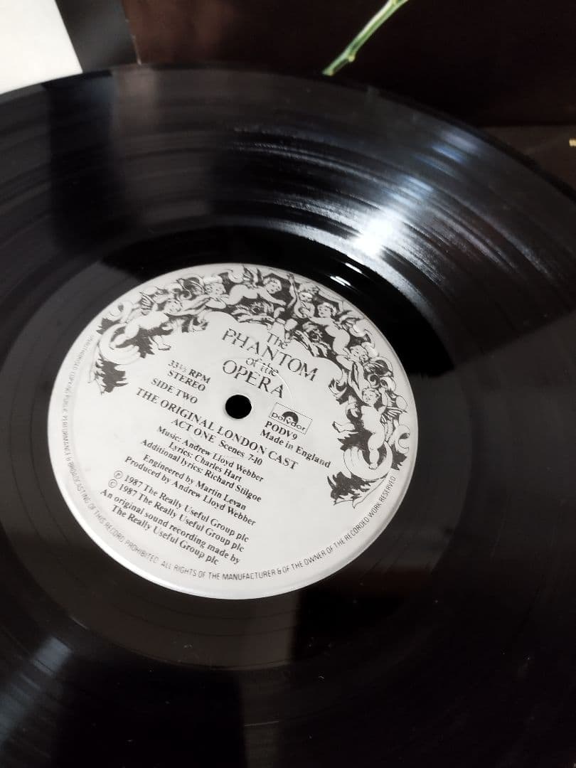 ●The PHANTOM of the OPERA オペラ座の怪人 レコード