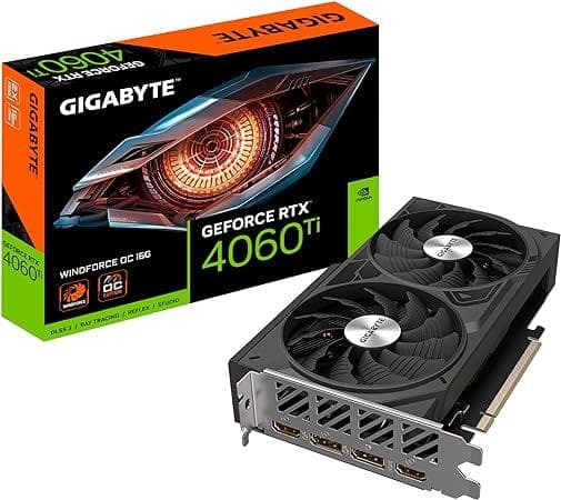 【ほぼ未使用】GIGABYTE RTX 4060 Ti 16GB OC