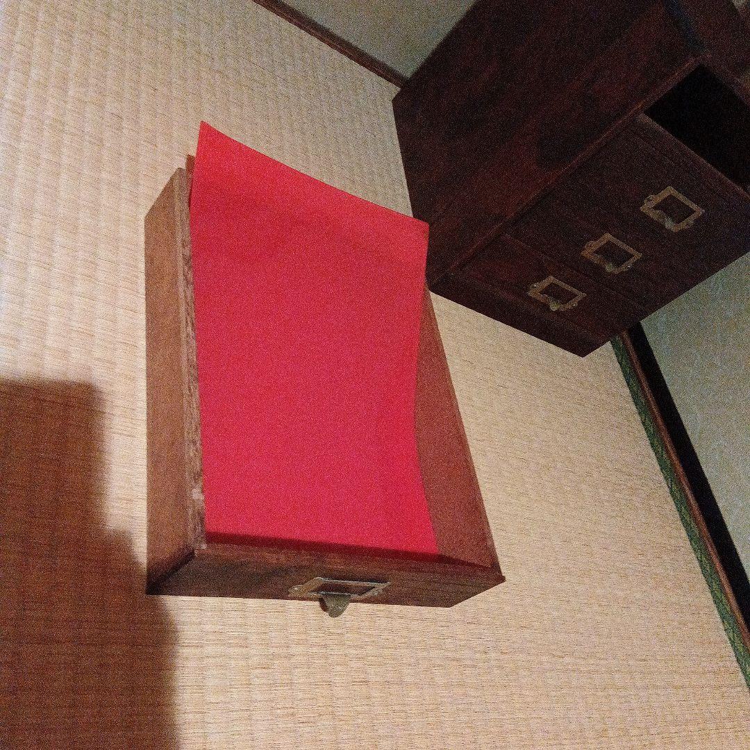 アンティーク　引き出し　昭和　レトロ　古道具