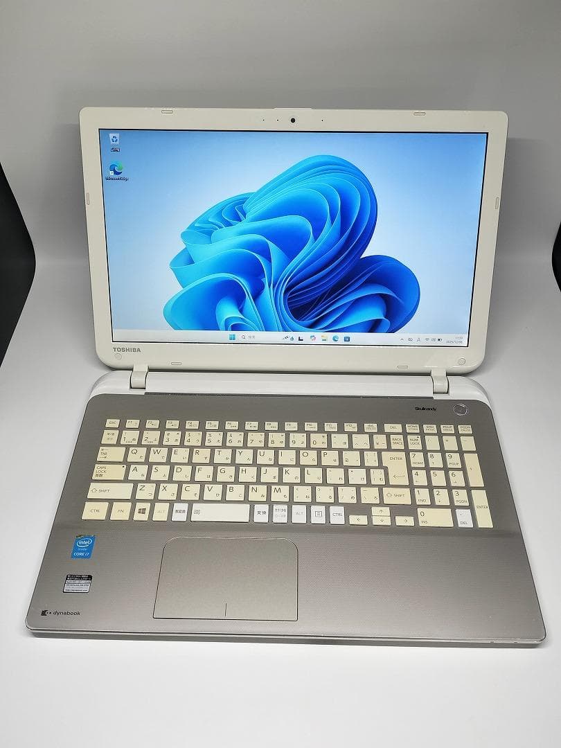 【東芝】爆速 Corei7/新品SSD128GB ノートパソコン E8