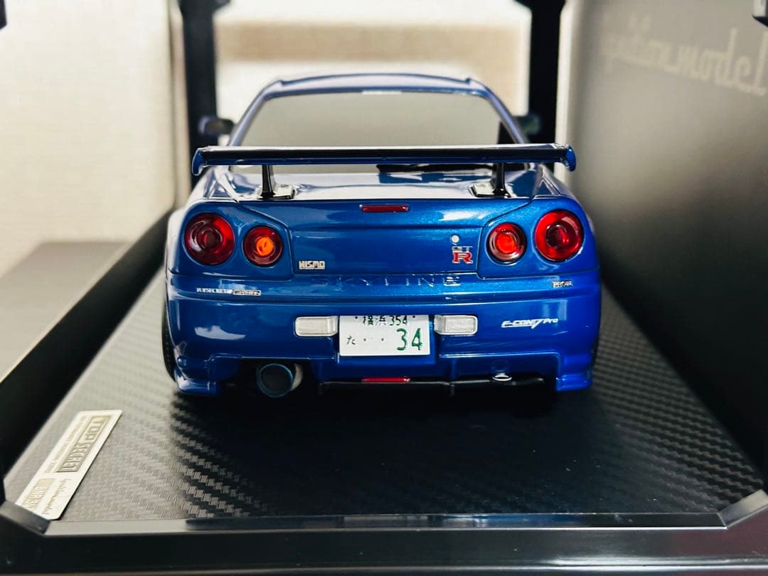 イグニッションモデル TOP SECRET BNR34 1/18