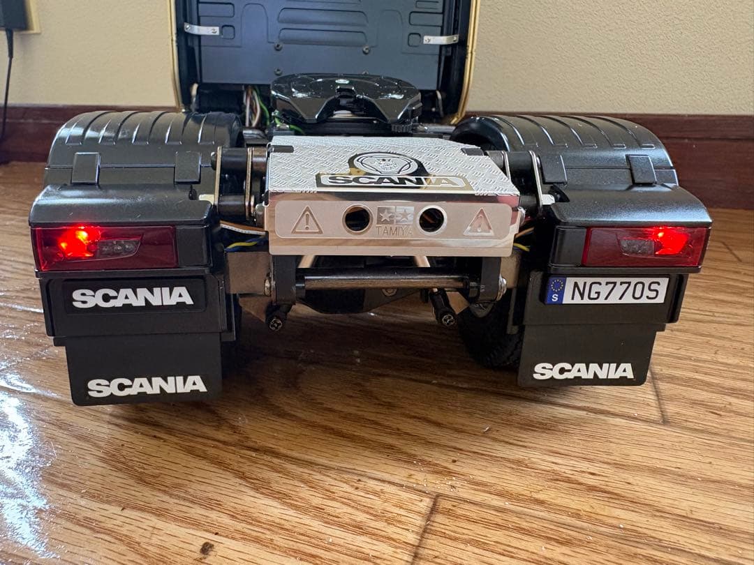 タミヤ 1/14RC スカニア770S 4×2 フルオペ➕ フラットベッドSET