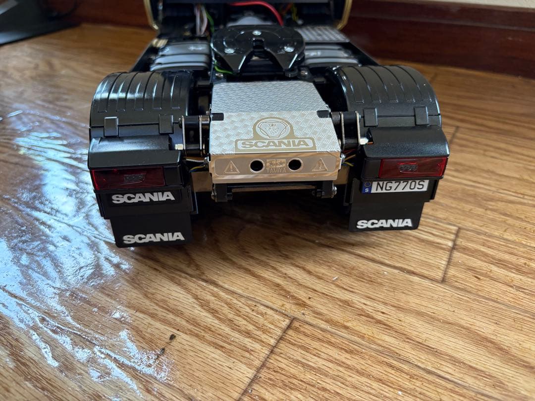 タミヤ 1/14RC スカニア770S 4×2 フルオペ➕ フラットベッドSET