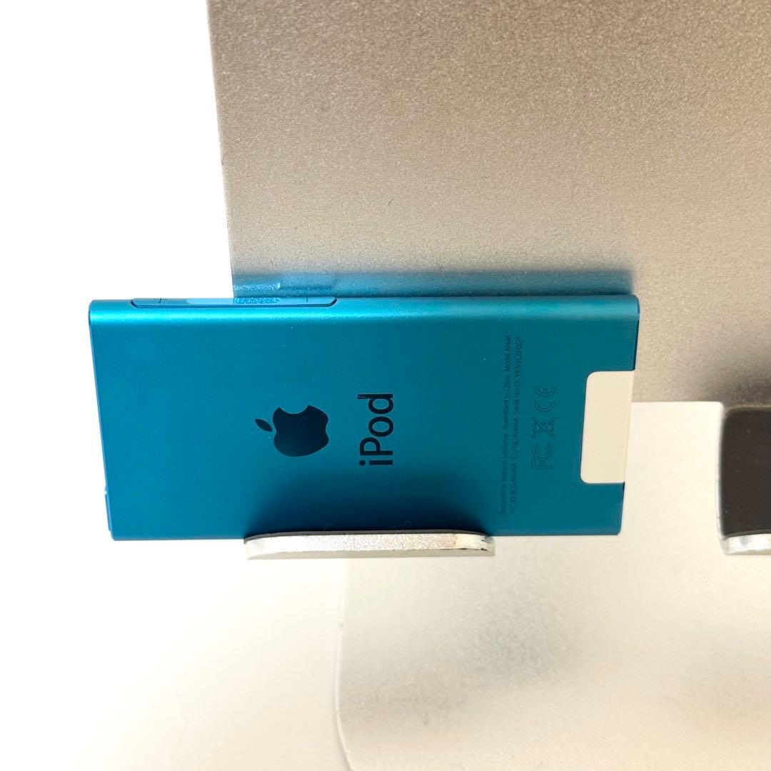 【極美品✨動作確認済】Apple iPod nano 16GB 第7世代 ブルー