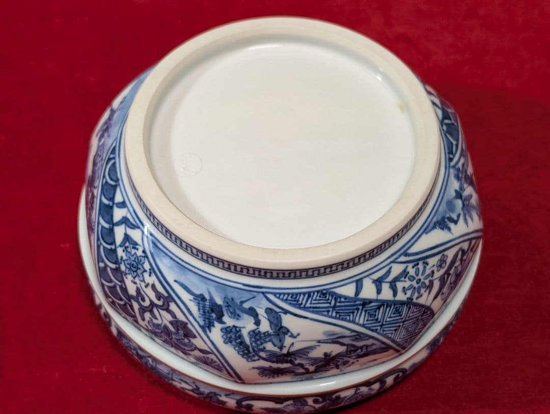 茶道具　皆具　祥瑞　染付　山水　瓢　永泉作　共箱　共布付