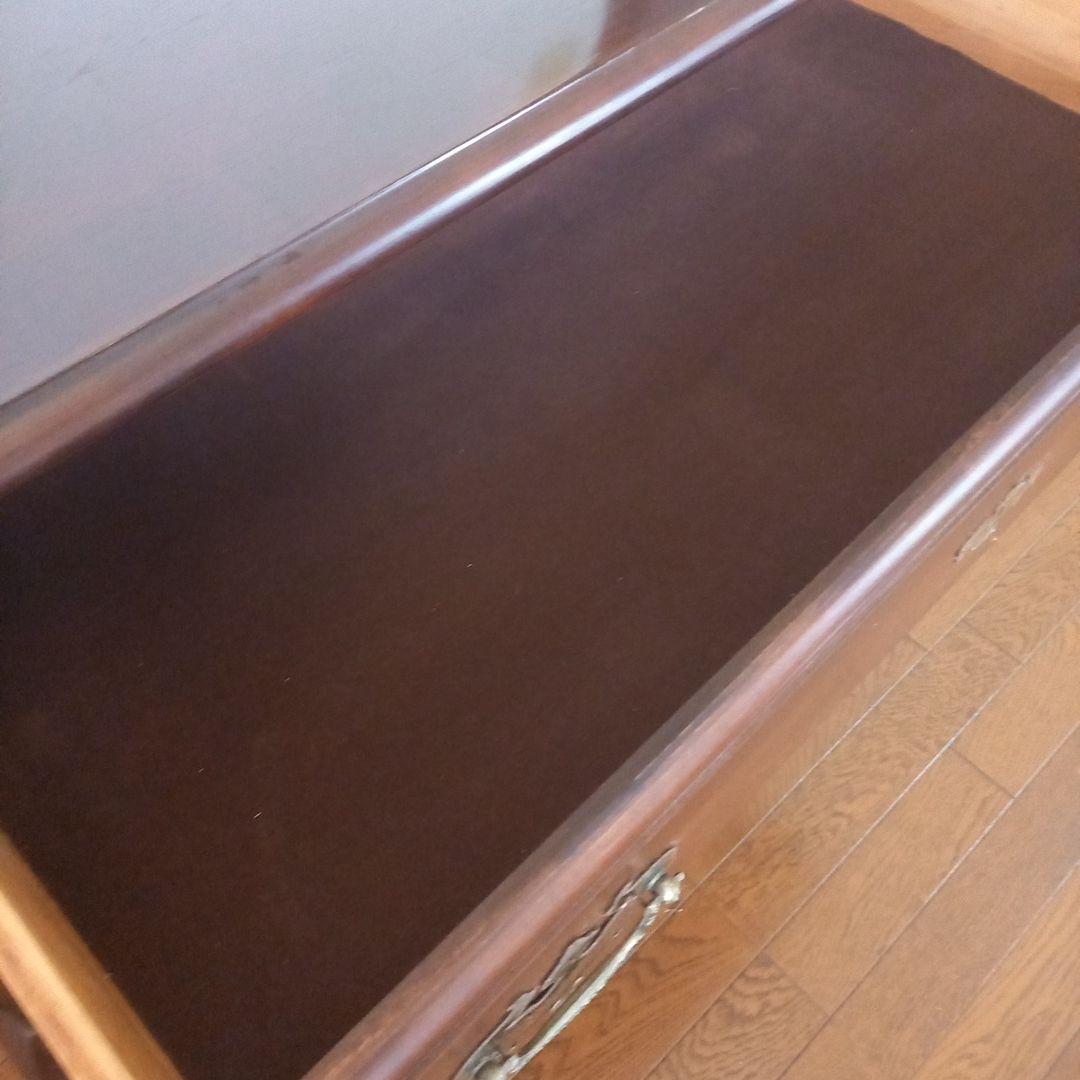 ばあちゃんアンティークチェスト 猫足　2引き出し ￥29800