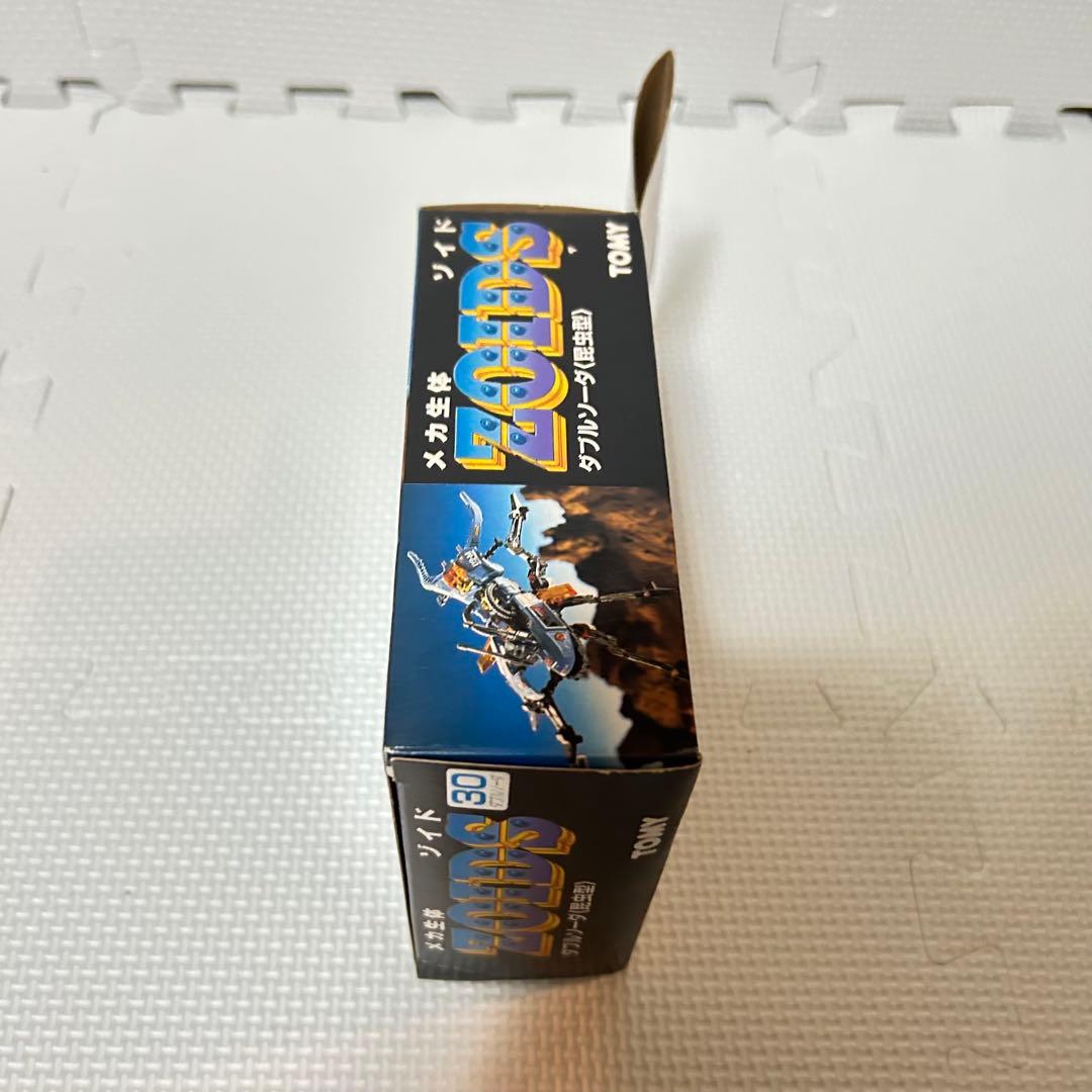 完品 美品 旧ゾイド ダブルソーダ 外箱 説明書付属 メカ生体版 昭和版