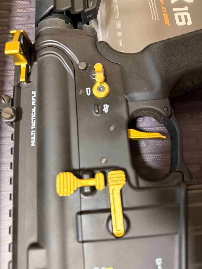 MTR16 ガスガン Gold Edition