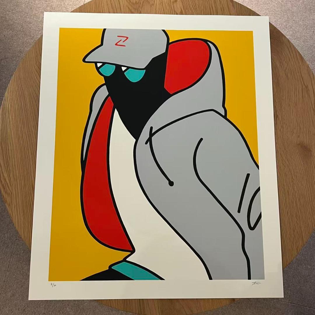 谷口小夏 シルクスクリーン 絵画 minor role 2021