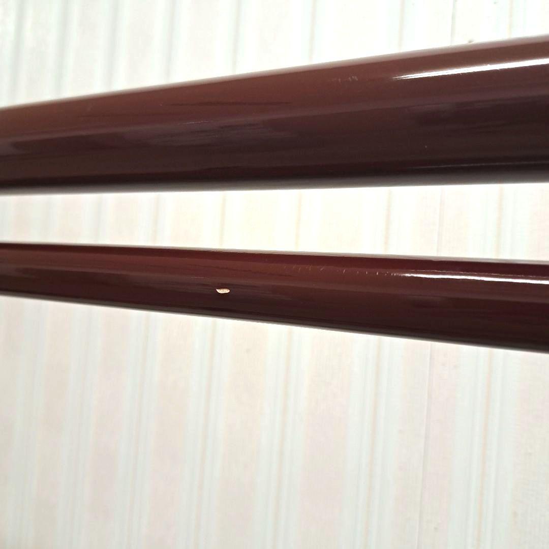 シ*ム様 着物用木製衣桁 漆塗り 金色装飾付き