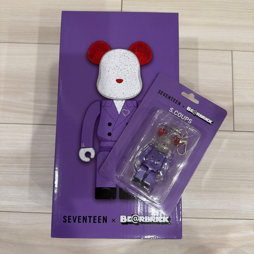 SEVENTEEN×BE@RBRICSベアブリックエスクプスS.COUPS