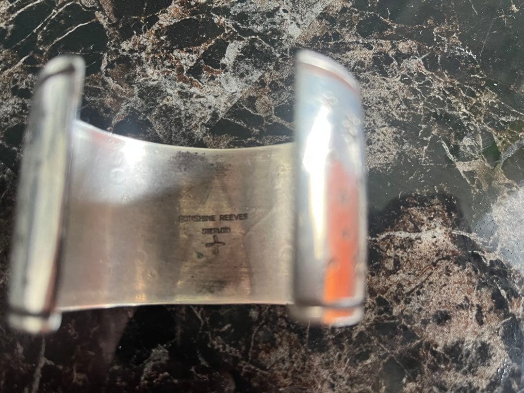 インディアンジュエリー　サンシャインリーブス　ビームス別注　バングル