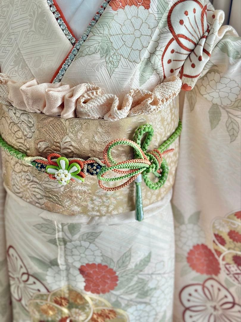 振袖 花柄 フルセット