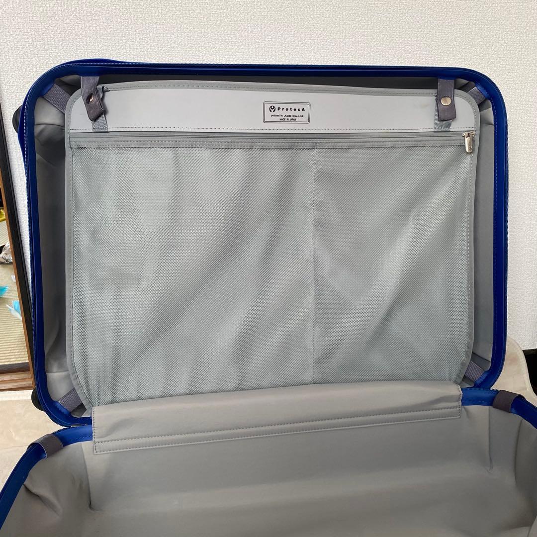 【美品】プロテカ　FLUCTY 76L スーツケース　TSAロック