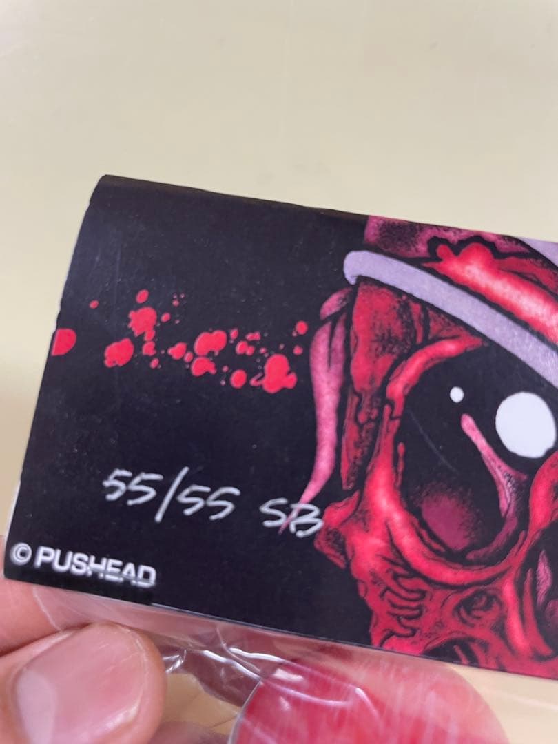 55体限定! secretbase スカルパイレーツ　サイン入り PUSHEAD