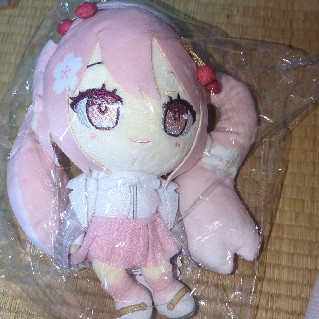 【おまけ付き】初音ミクシリーズ 桜ミク どでかジャンボふわふわぬいぐるみ