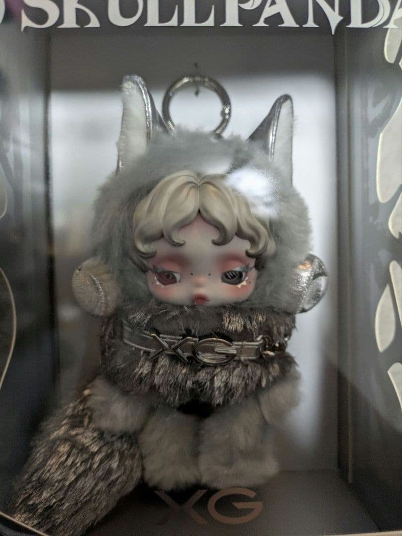 SKULL PANDA XG ぬいぐるみペンダント