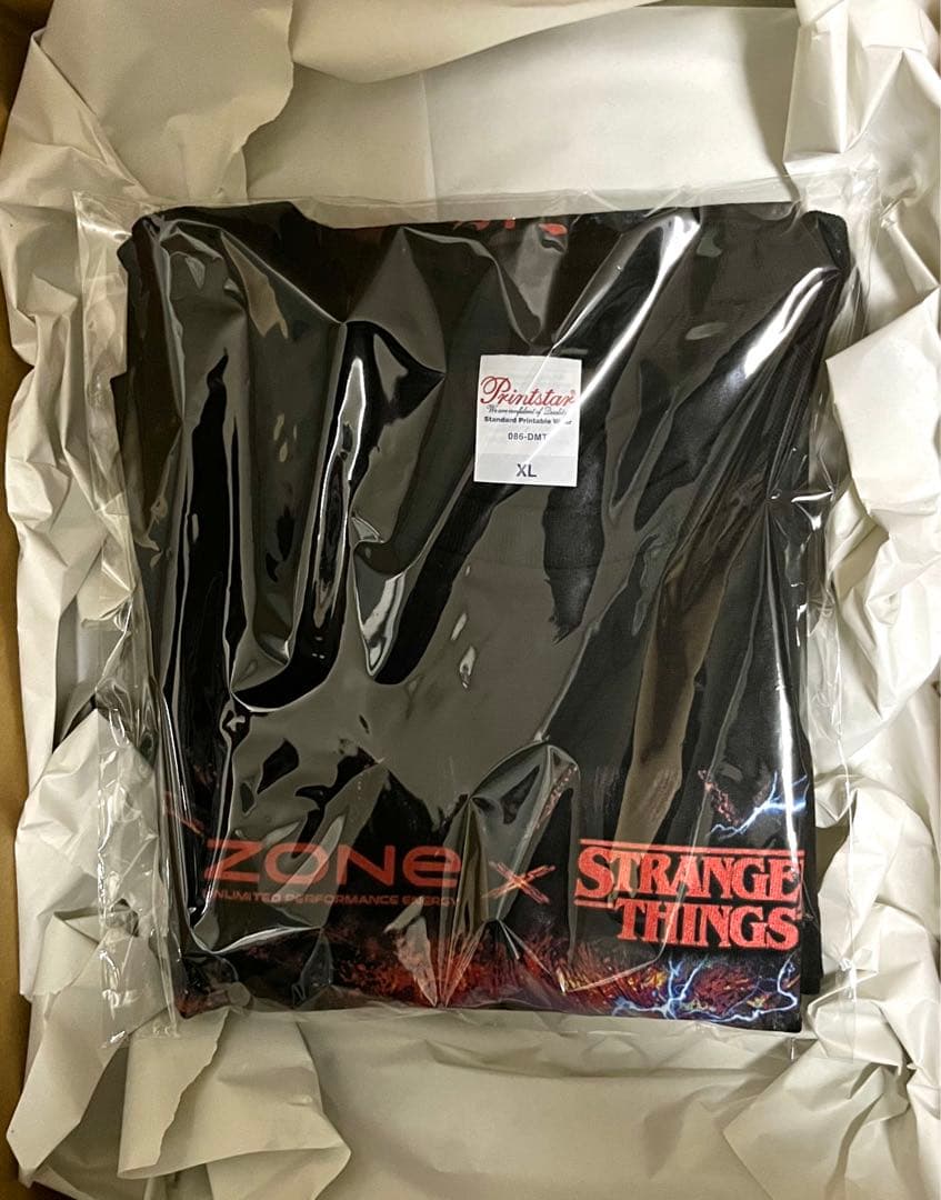 【非売品】ZONE×ストレンジャーシングスコラボTシャツ　※世界に15枚限定