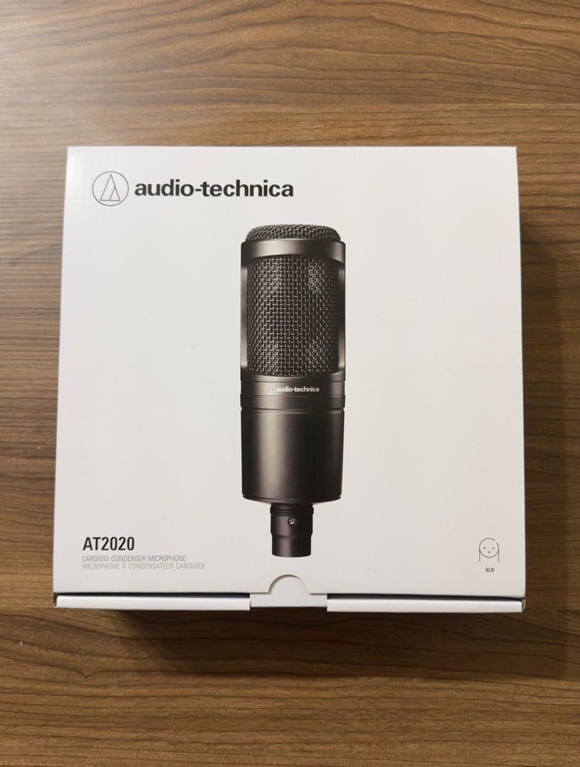 audio-technica AT2020コンデンサーマイク & AT8458a