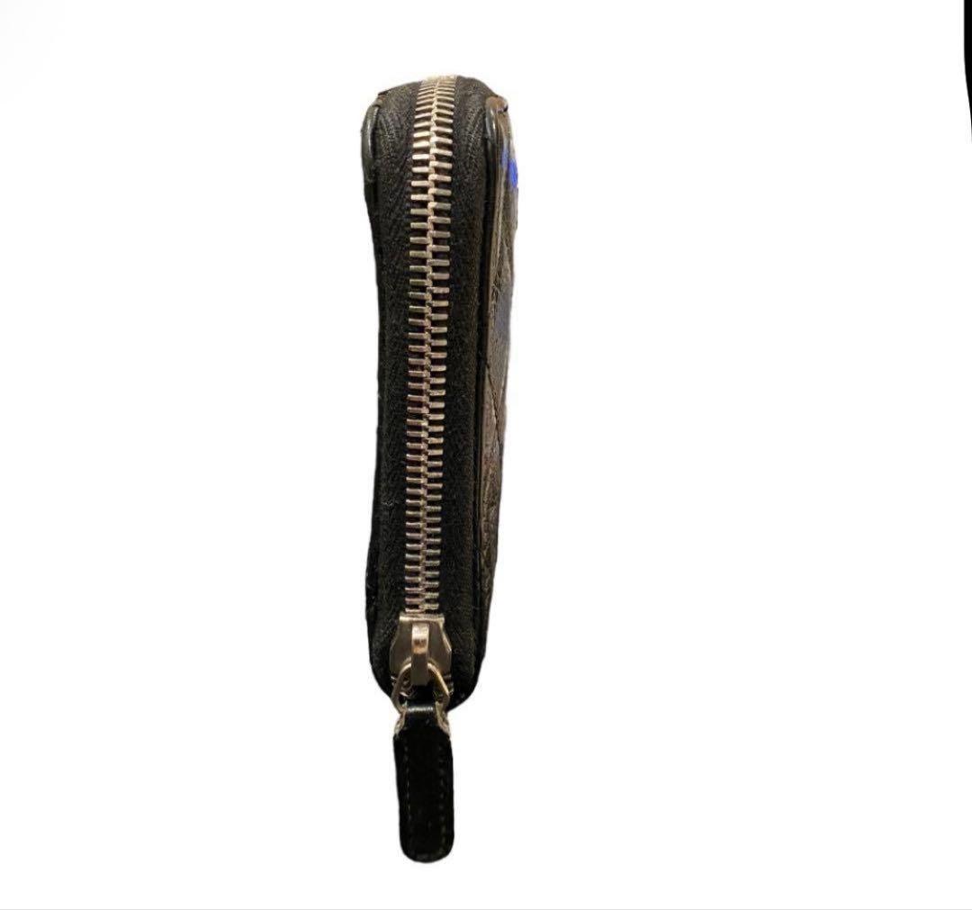 【極美品】CHANEL キャビアスキン　マトラッセ　ウォレット　ココマーク　財布