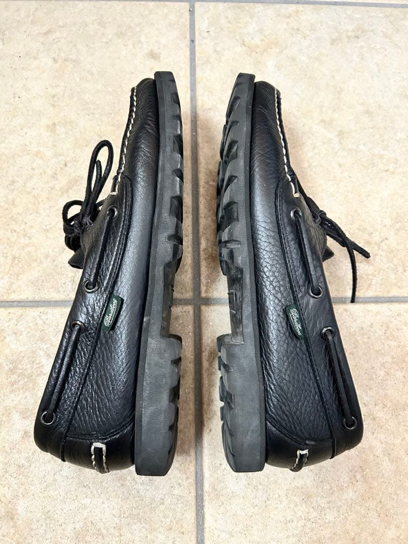 Paraboot MALO UNITED ARROWS別注 シボ　デッキシューズ