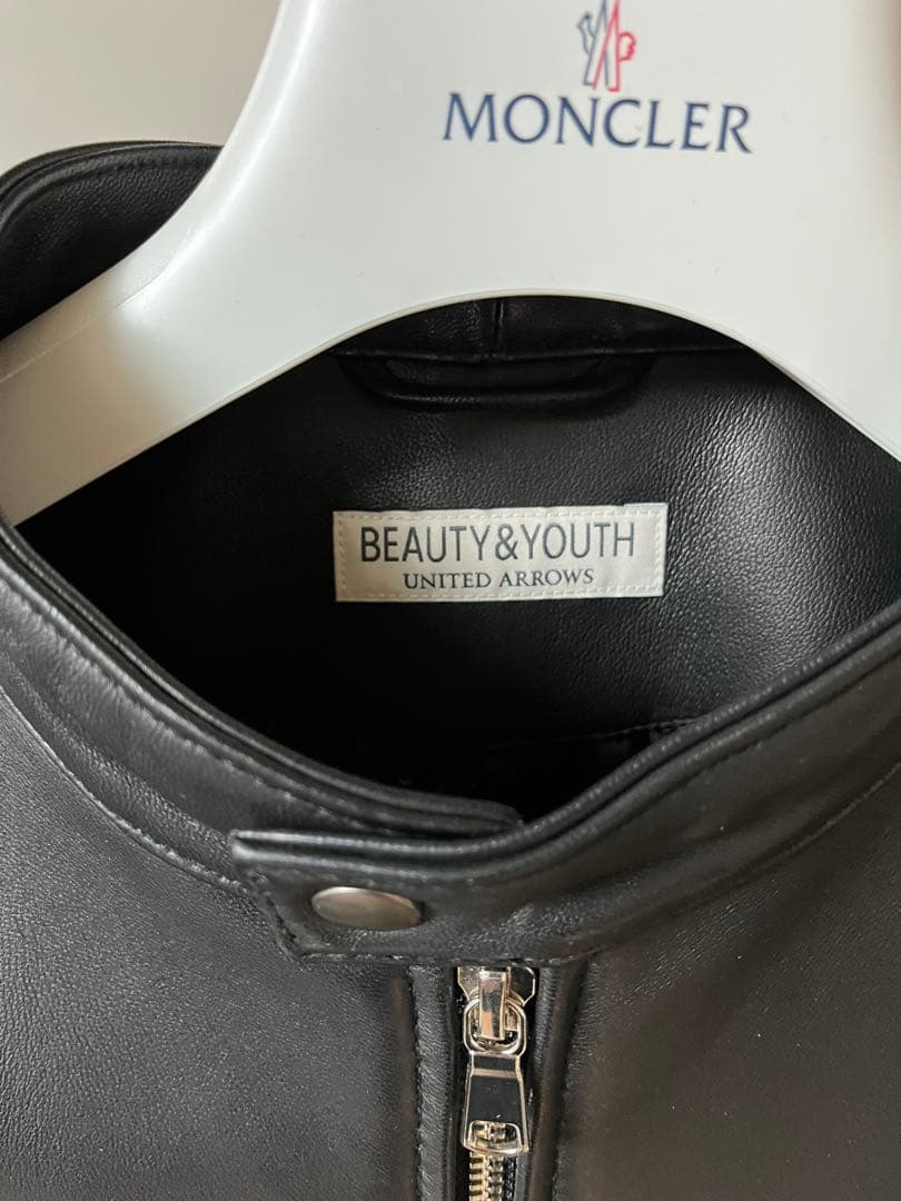 特価❗️BEAUTY&YOUTH ユナイテッドアローズシングルライダースM