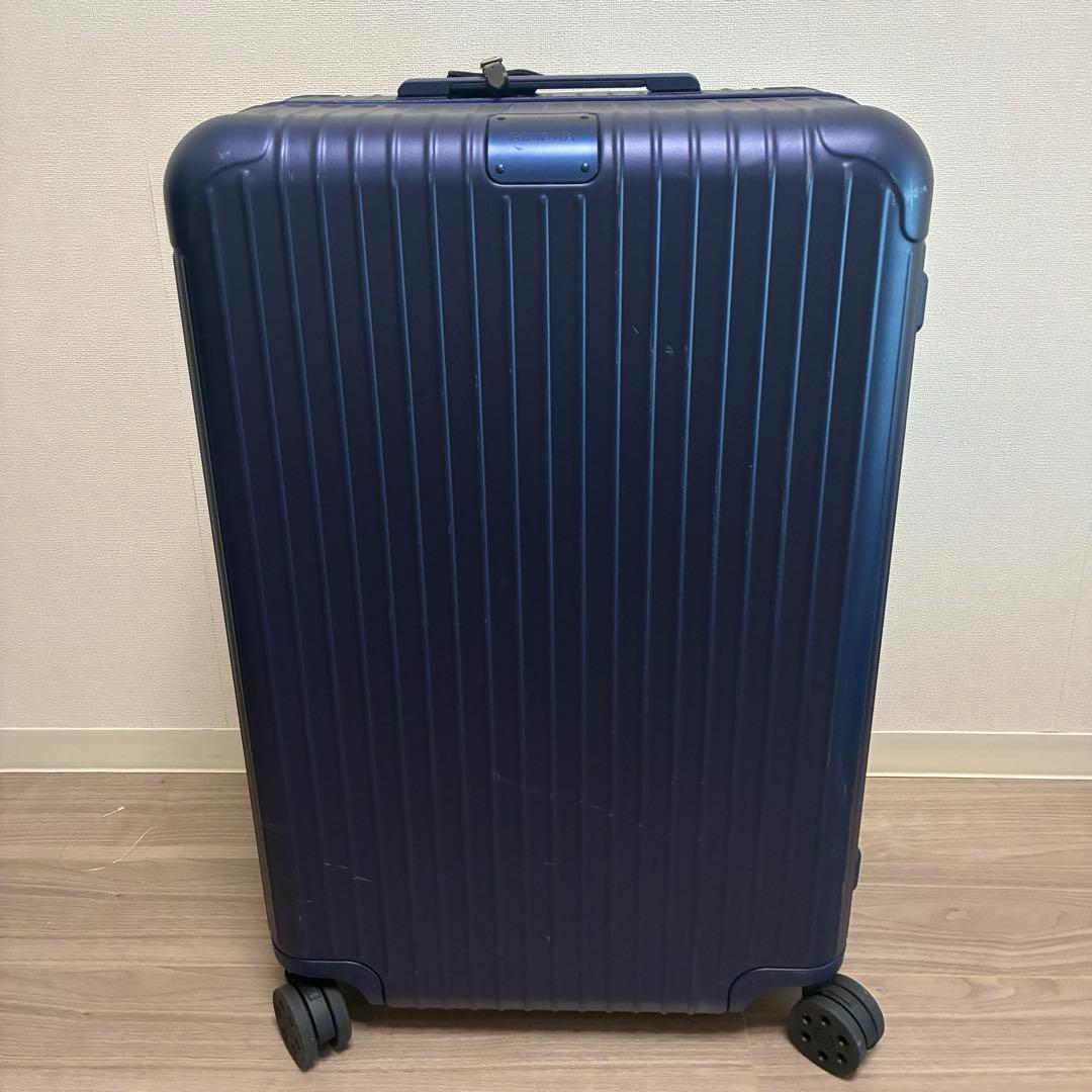 リモワ　エッセンシャル　チェックインL 85L ネイビー　海外用