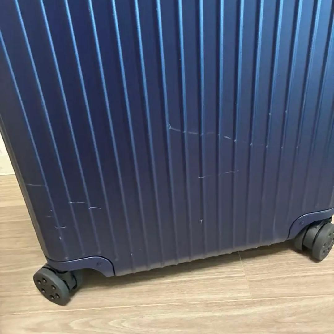 リモワ　エッセンシャル　チェックインL 85L ネイビー　海外用