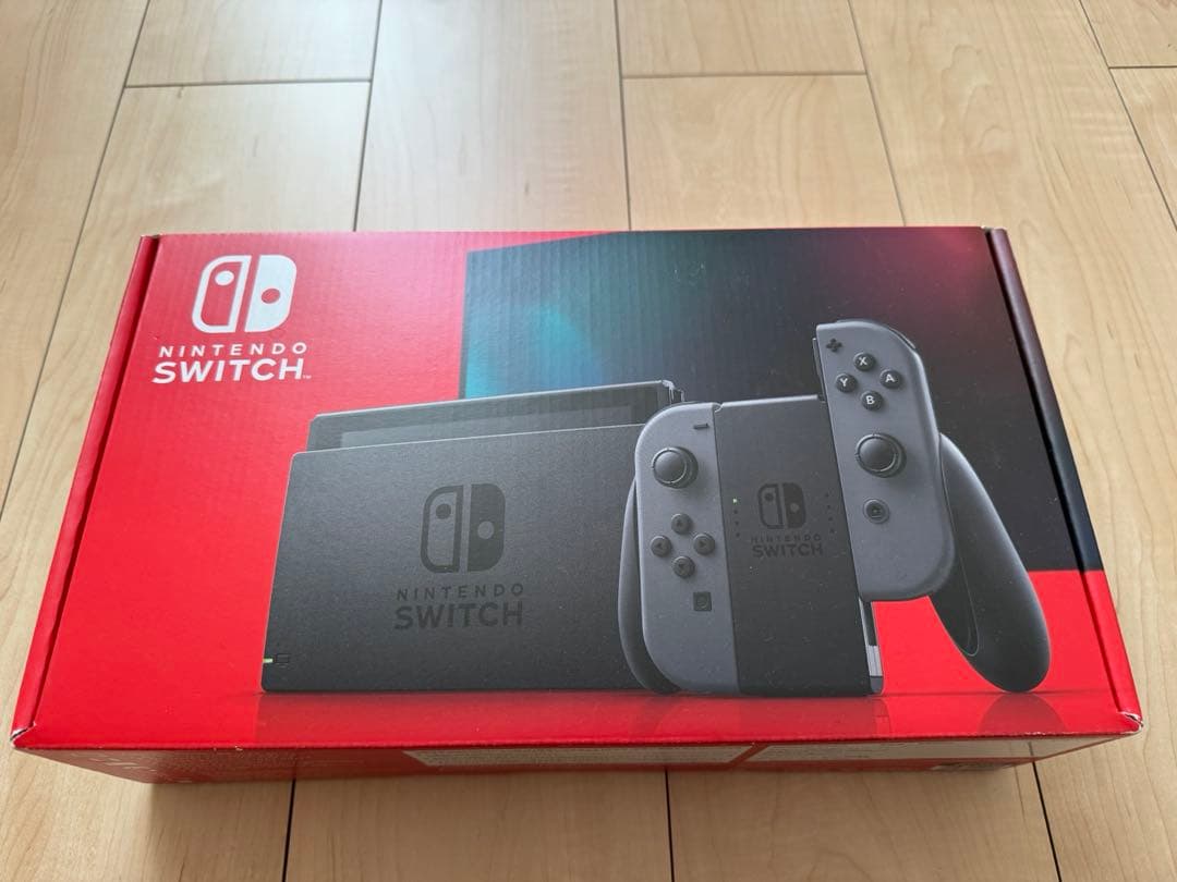 [ジャンク品]Nintendo Switch グレー　本体一式