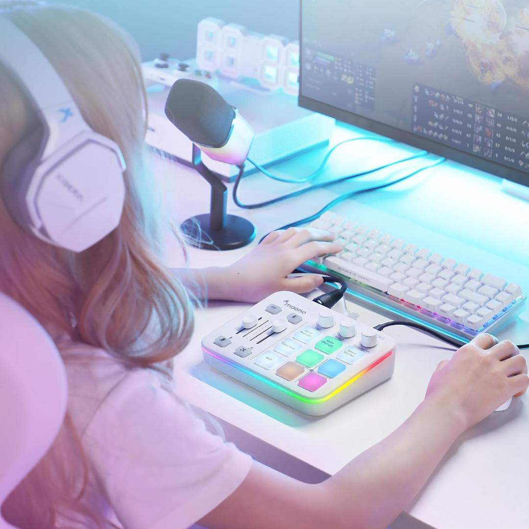 ！SALE！【★白★】maono caster G1 NEO オーディオミキサー