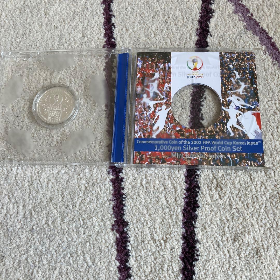2002 FIFAワールドカップ記念 1,000円銀貨幣プルーフ貨幣セット