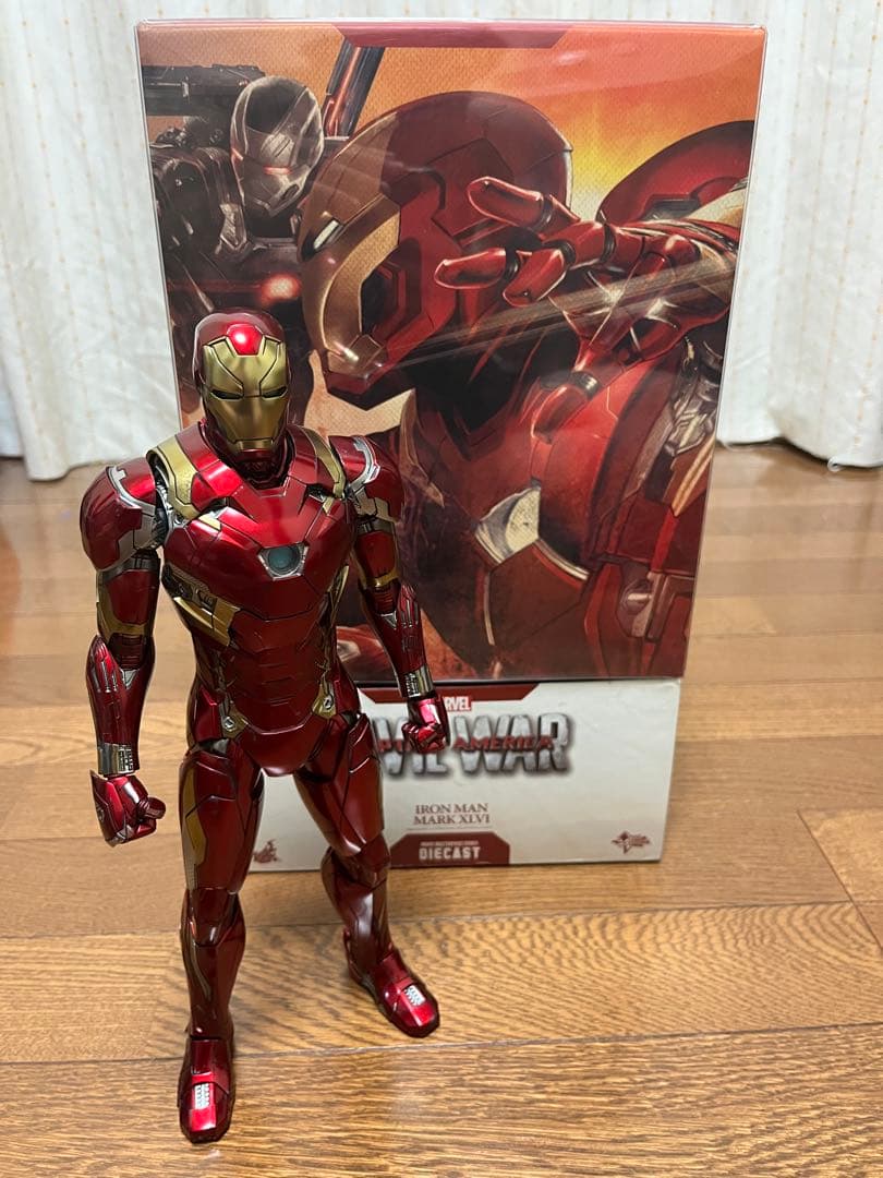 ホットトイズ アイアンマン マーク46 アベンジャーズ　1/6 フィギュア 装備