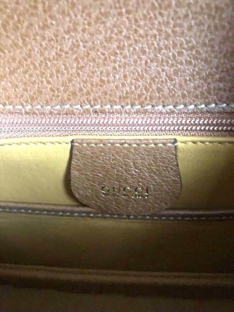 グッチ GUCCI バンブー 2WAYショルダーバッグ スモール レザー