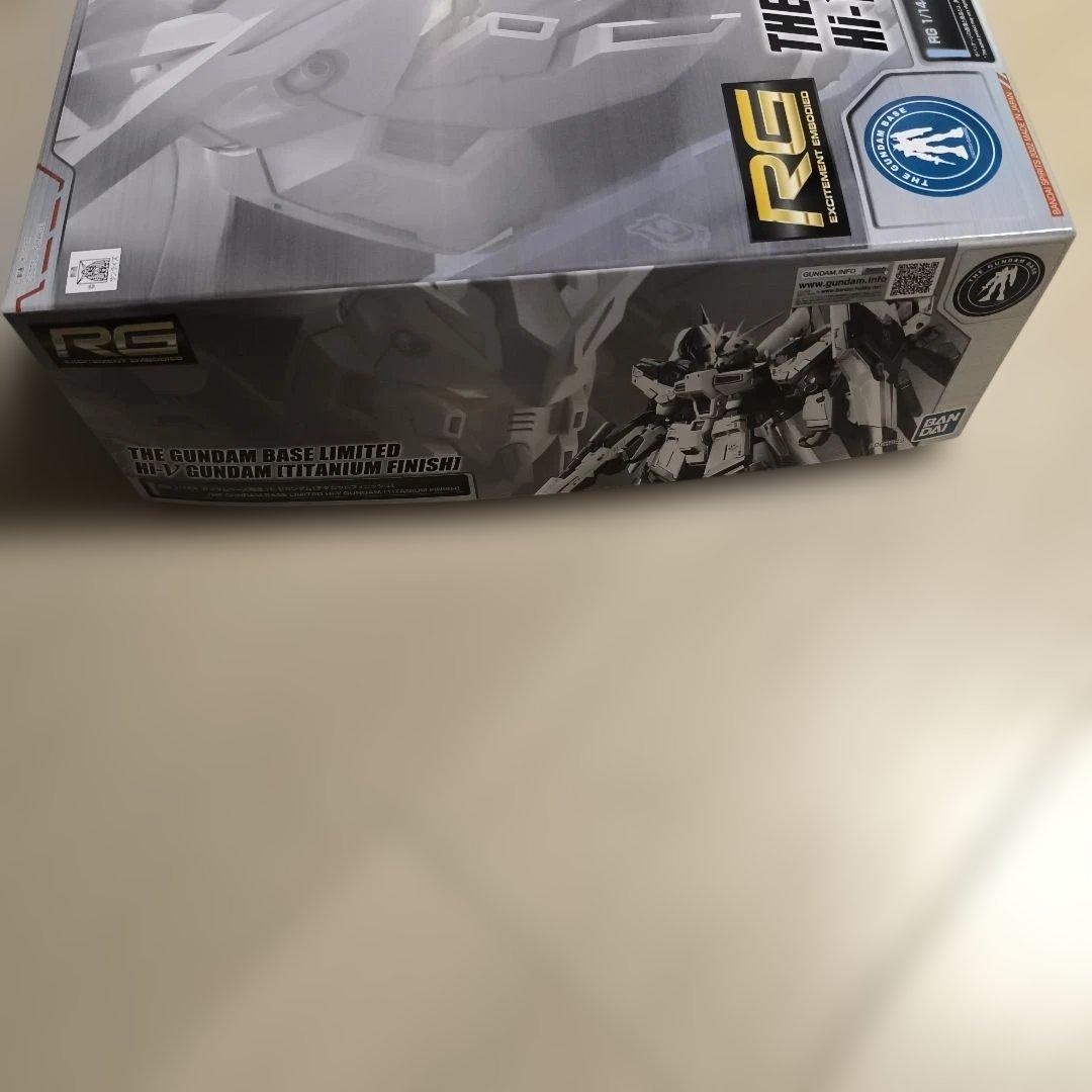【新品】RG ガンダムベース限定 Hi-νガンダム チタニウムフィニッシュ