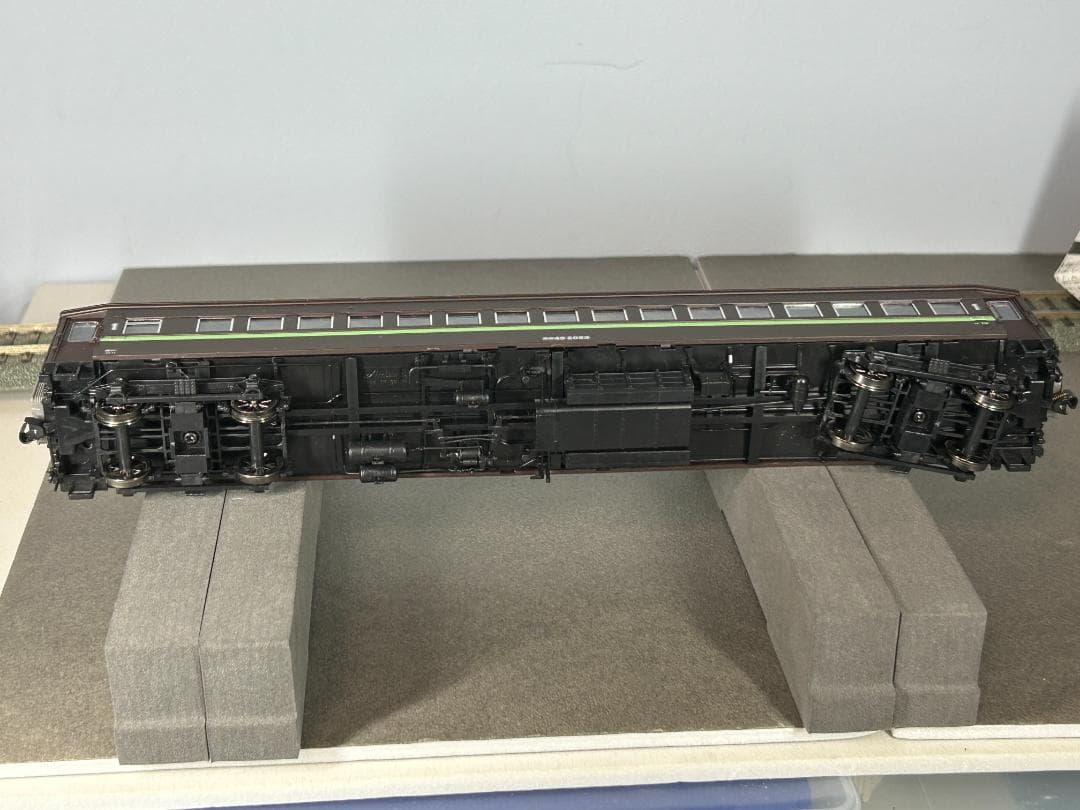 アクラス スロ43 シングルルーフ 淡緑帯 リベット無し ぶどう2号