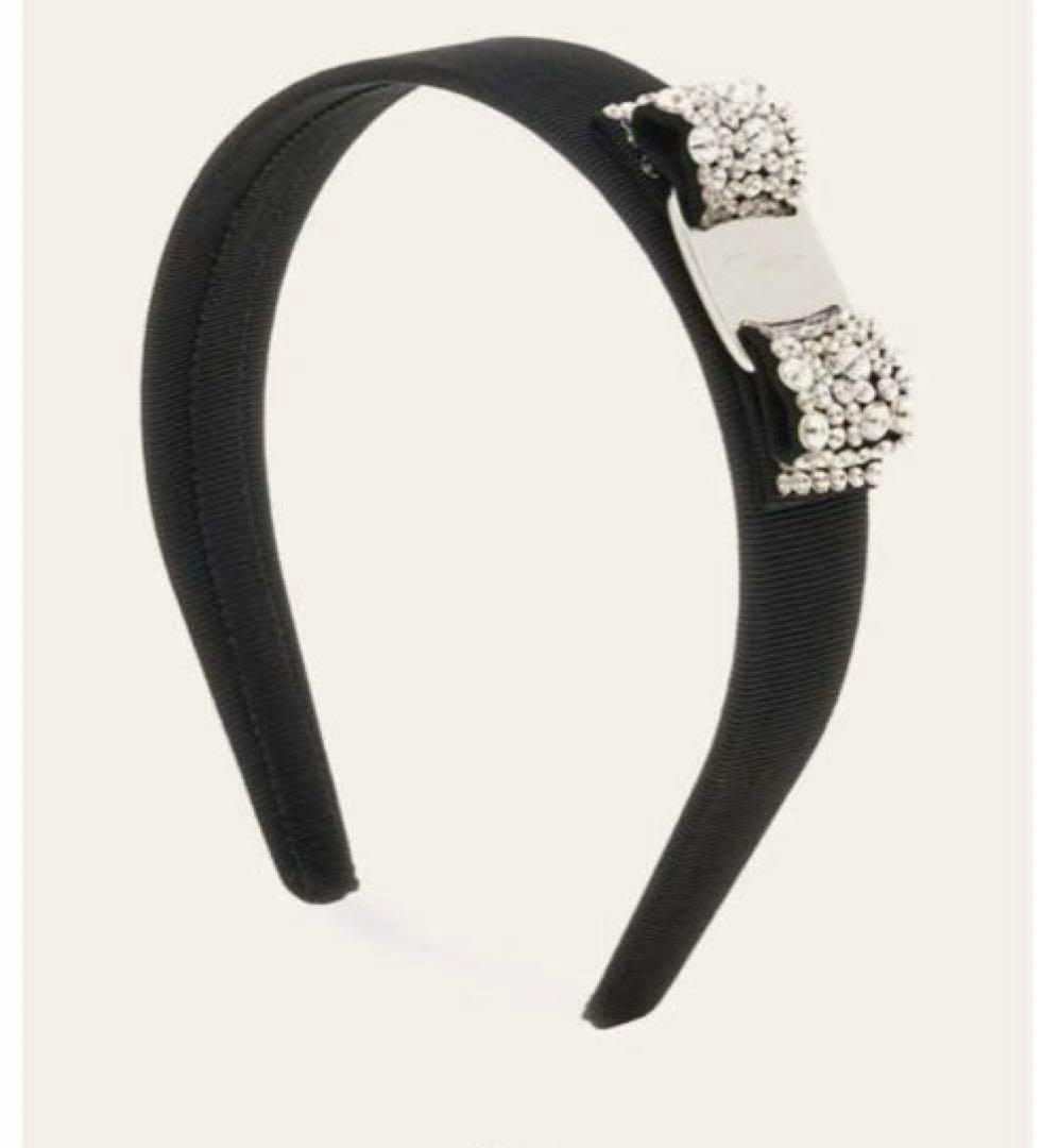 フェラガモ Salvatore Ferragamo カチューシャ ヴァラ・リボン