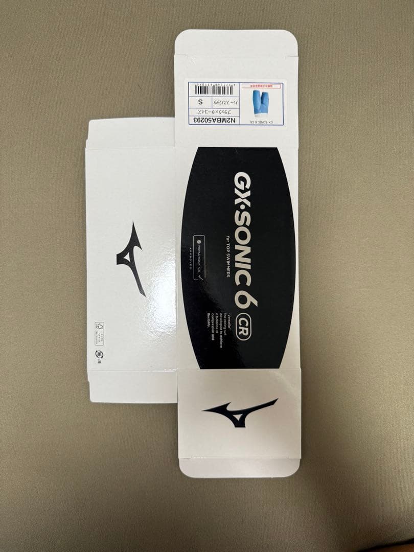 Mizuno 競泳用水着 水色 CR Sサイズ