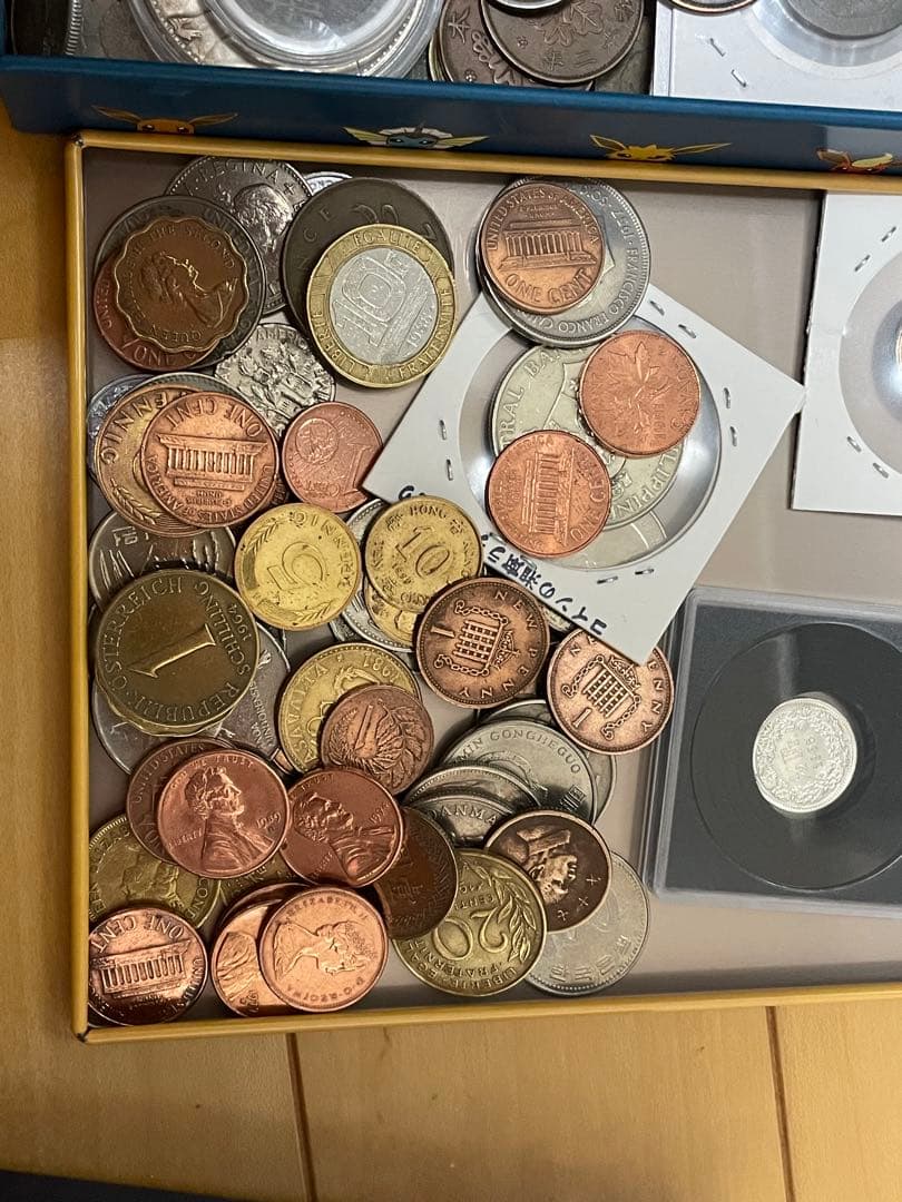 古銭　外貨　まとめ売り約2キロ