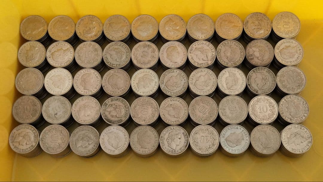 外国貨幣　スイスフラン⑧　50CHF