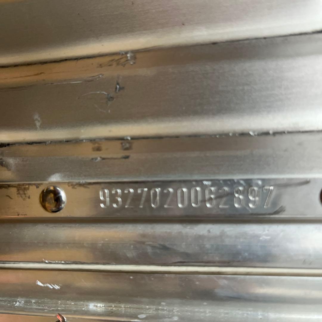 ジャンク品　RIMOWA トパーズ　アルミ製　大型