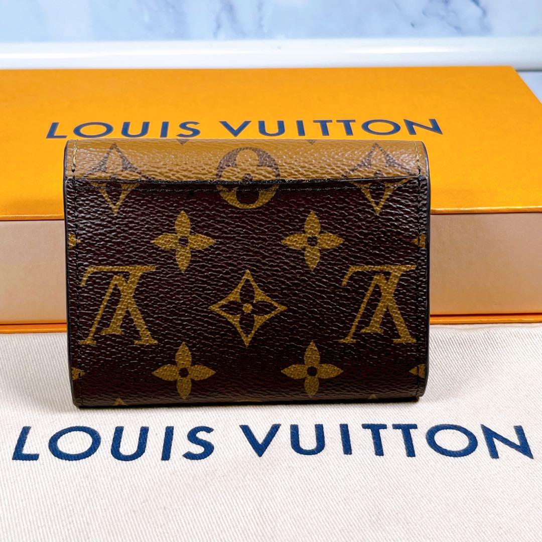 ✨極美品✨ ルイヴィトン モノグラムリバース ポルトモネロザリ コンパクト財布