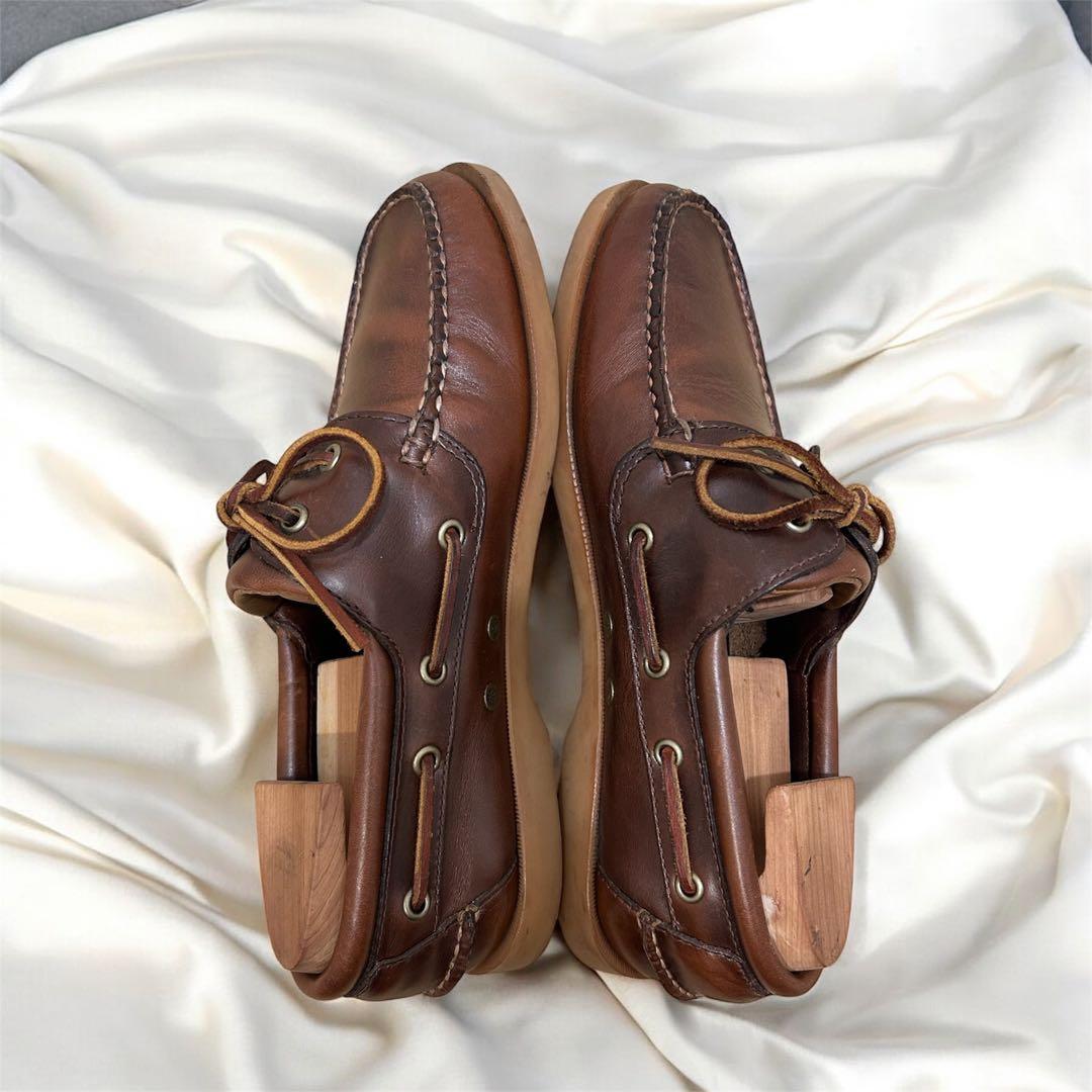 【希少】エルサルバドル製　BROOKS BROTHER デッキシューズ