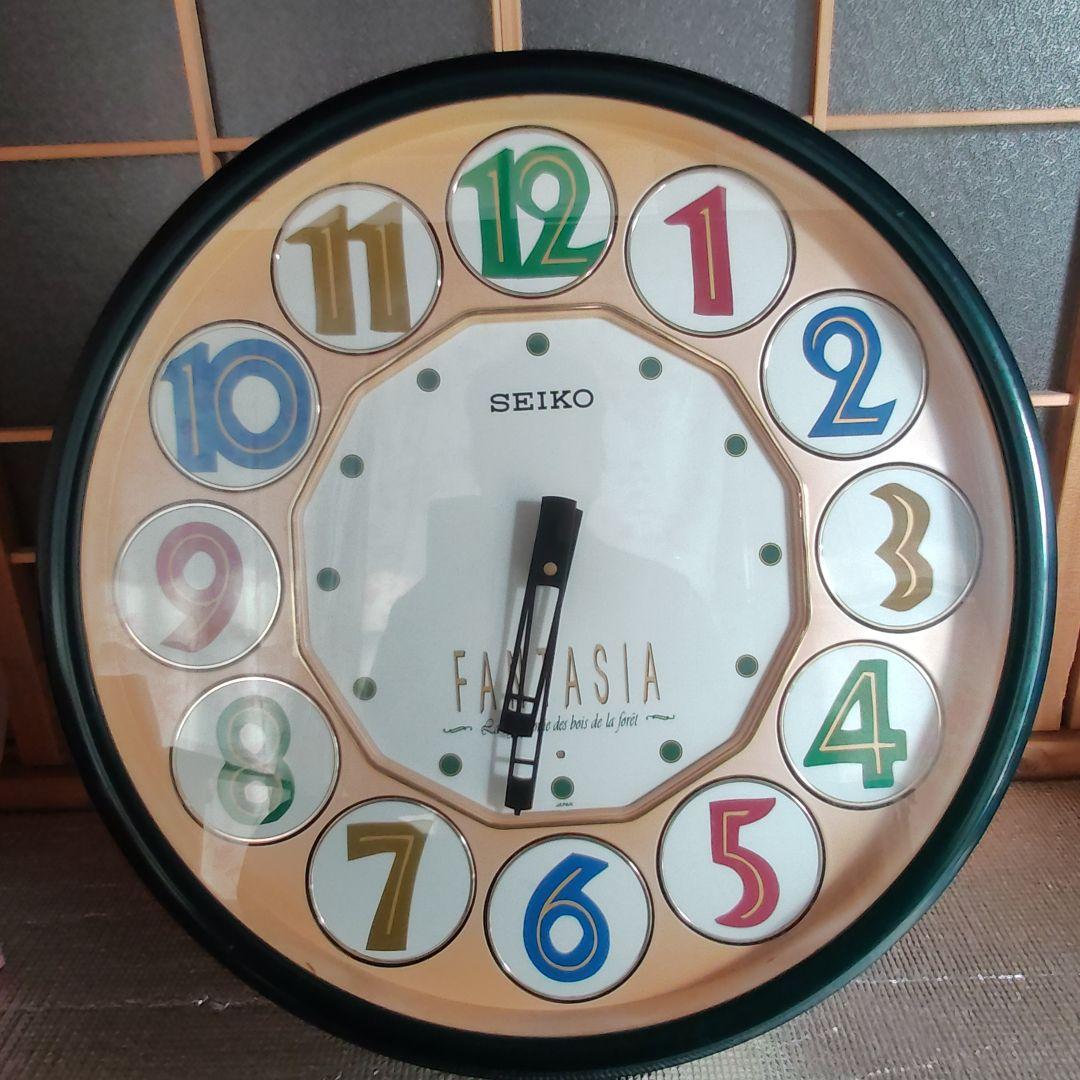 希少　SEIKO セイコー ファンタジア からくり時計 RE540M 動作確